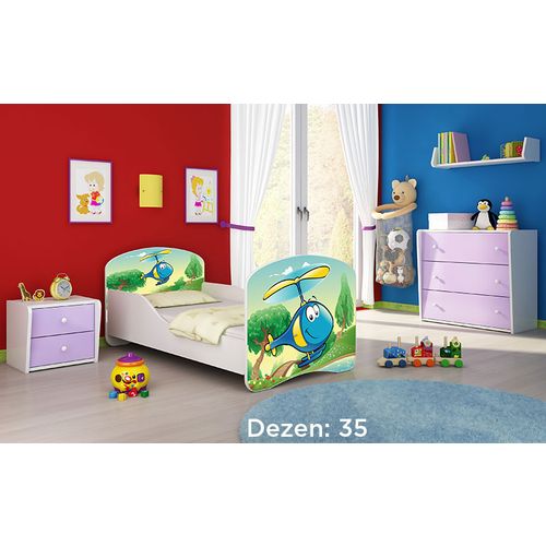 Deciji krevet ACMA I 160x80 + dusek 6 cm35 slika 1