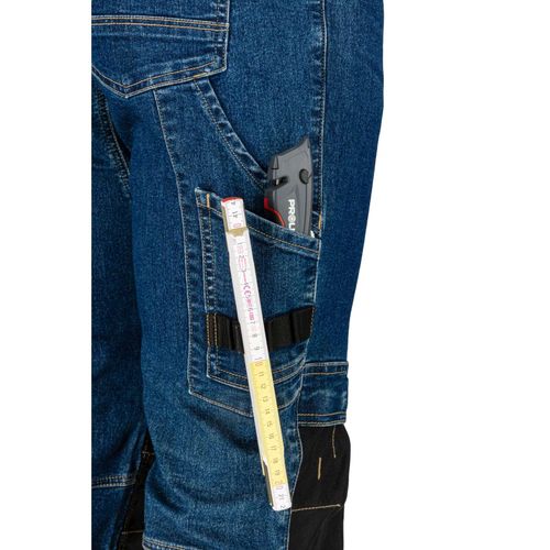 LAHTI PRO JEANS HLAČE, PLAVE, RASTEZLJIVE, POJAČANJA S L4055001 LAHTI L4055001 slika 6