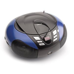 Prijenosni CD/USB radio uređaj LENCO SCD-37 USB, plavi