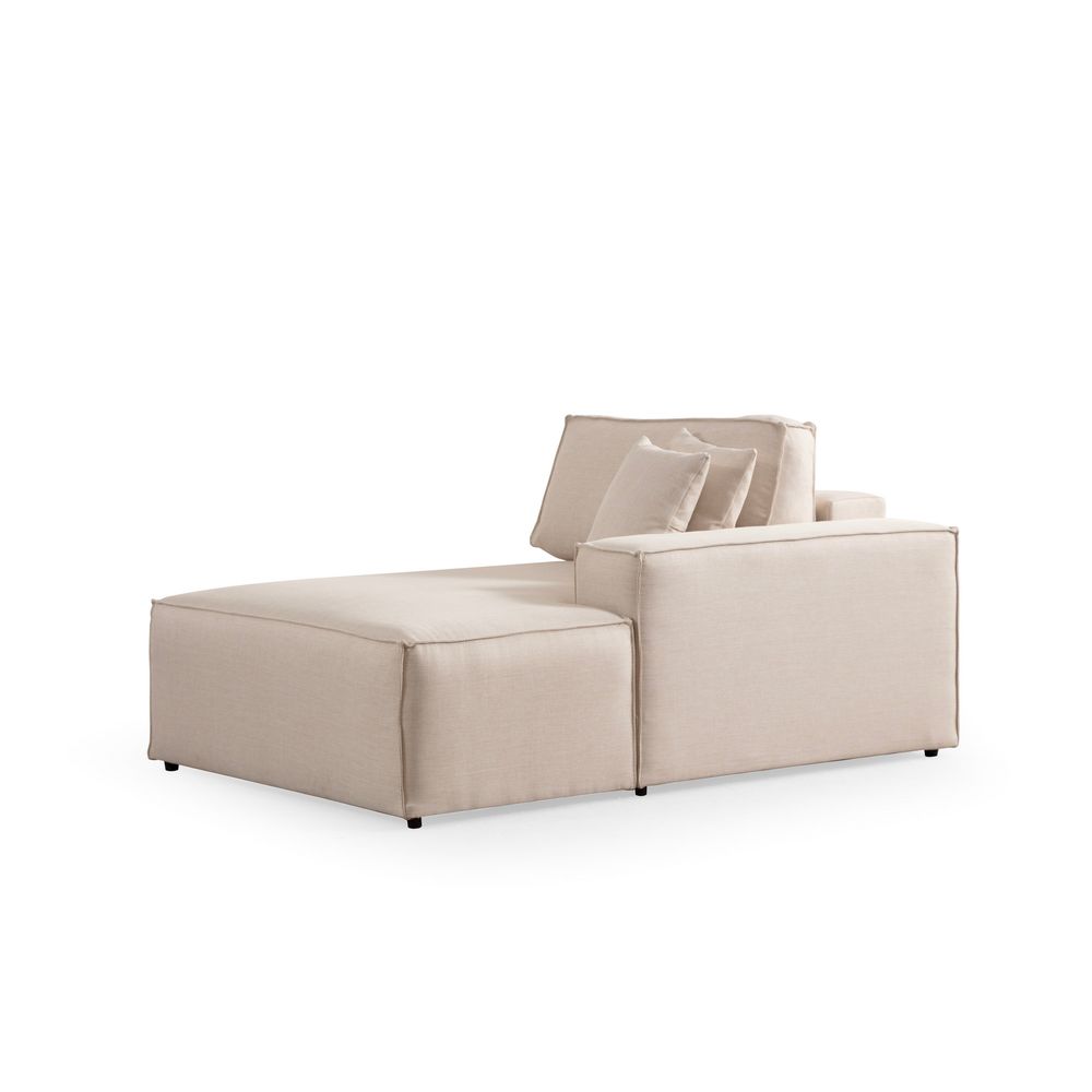 Pırlo Kutni Sofa na Razvlačenje - Ecru slika 9