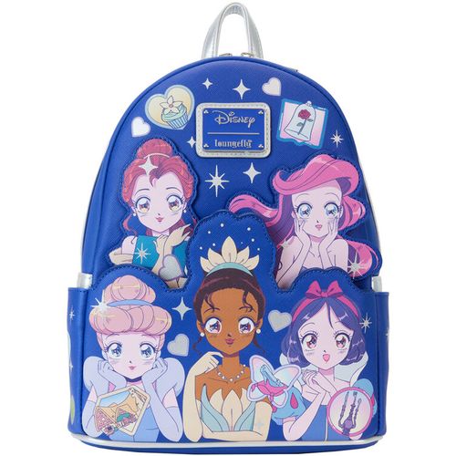 Loungefly Disney Princess Manga Style backpack 26cm slika 1