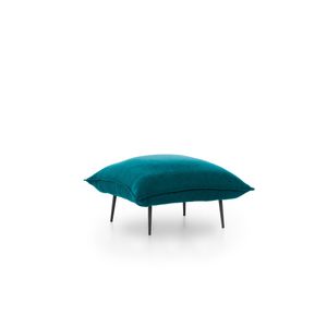 Atelier Del Sofa Aspen Tuffet - Petrol Green GR124 Petrol Green Tuffet