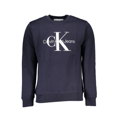 CALVIN KLEIN MEN'S BLUE ZIPLESS SWEATSHIRT slika 1