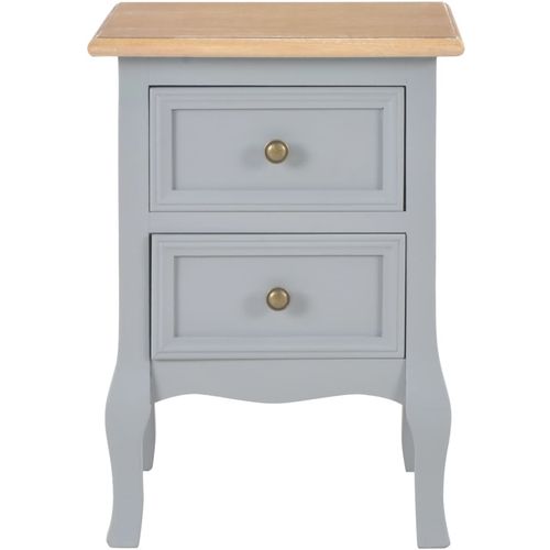 280039 Bedside Cabinets 2 pcs Grey 35x30x49 cm MDF slika 41