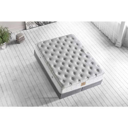 Woody Fashion Madrac, Bijela boja, Dream 120x200 cm Single Size Luxury Middle Firm Double Padded Mattress slika 3