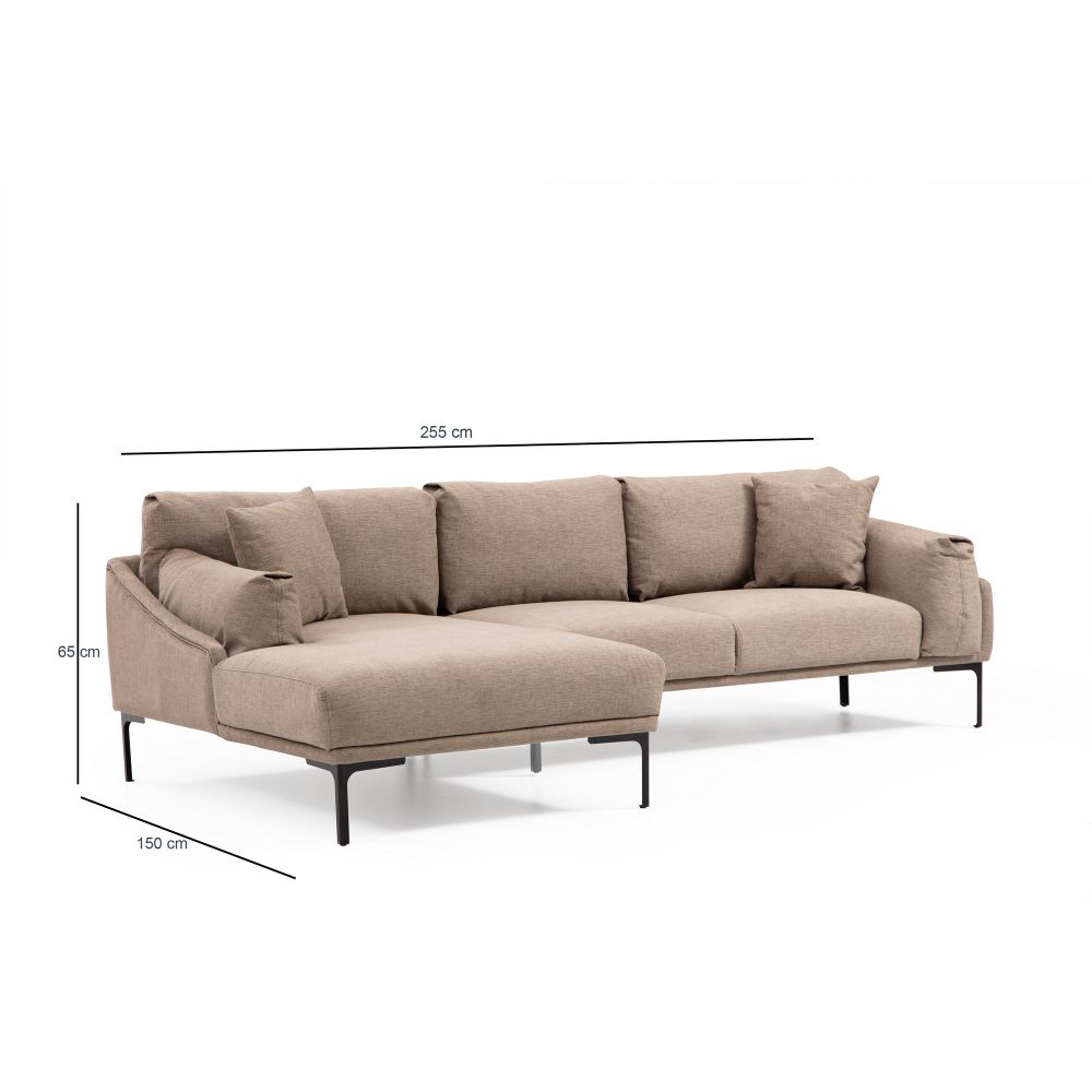 Leo Kutna Sofa Lijeva - Mocha slika 7
