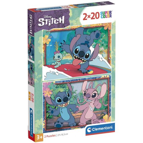 Disney Stitch puzzle 2x20pcs slika 1