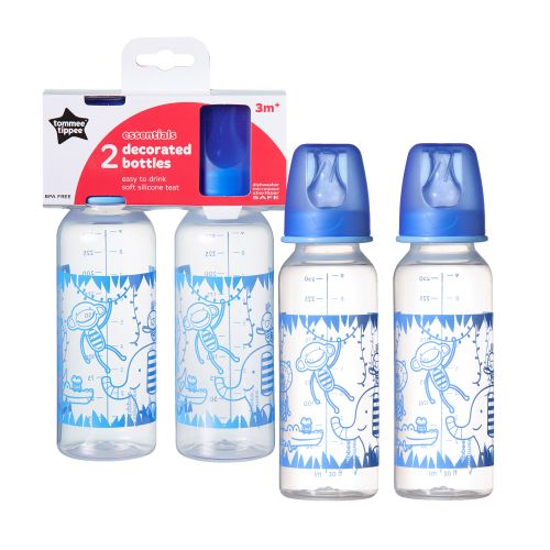 Tommee Tippee Flašica Essentials Plava 2x, 250ml slika 2