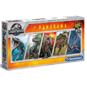 Clementoni puzzle 1000 panorama Jurassic World 39471