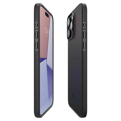 Spigen Thin Fit maska za iPhone 15 Pro Max ACS06544 -crna slika 4