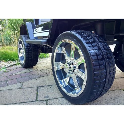 S2388 Off Road Jeep crni - auto na akumulator slika 6