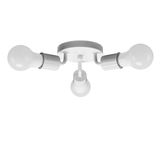 TOOLIGHT Stropna svjetiljka Trostruka metalna Plafon Bijela APP702-3C slika 4