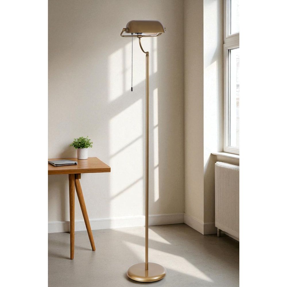 Opviq Podna lampa 231, zlatna slika 2