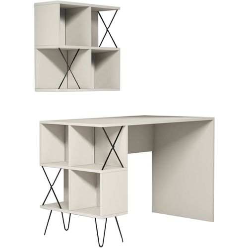 Extra 2 - Cream Cream
Black Study Desk slika 4