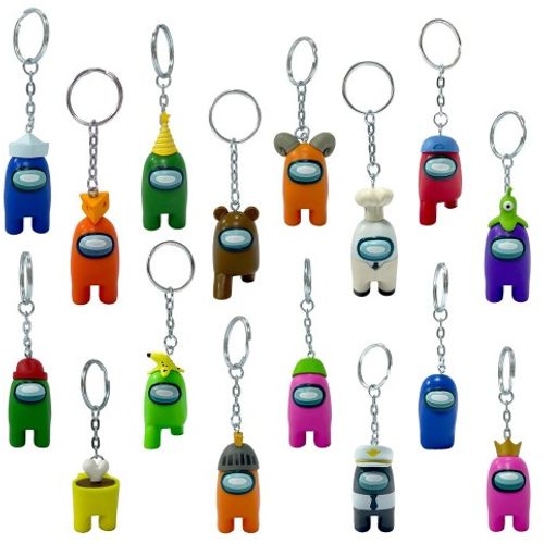 P.M.I. AMONG US FIGURAL KEYCHAINS 1 PACK 4 CM slika 1