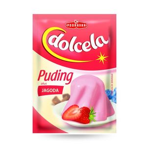 Dolcela puding Jagoda 40g 3 pack