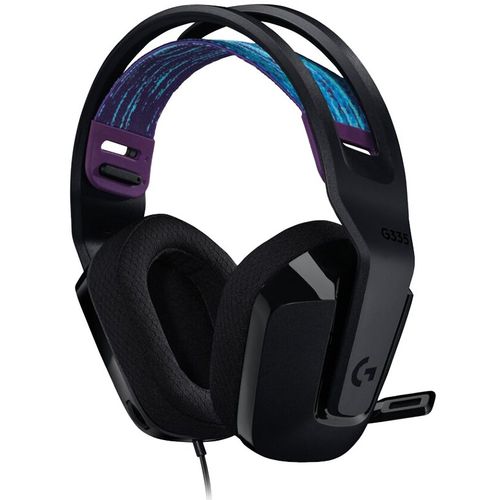 LOGITECH G335 Wired Gaming Headset - BLACK - 3.5 MM slika 3