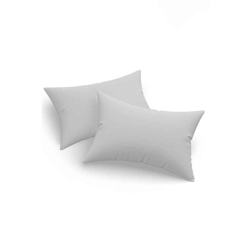 Pillowcase set (2 pieces) Solid - Grey slika 1