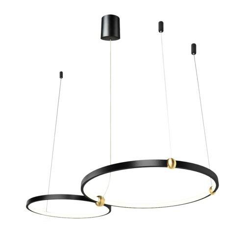 TOOLIGHT Led svjetiljka Black Ring + daljinski upravljač APP763-30-50 slika 7