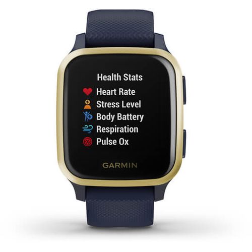 GARMIN Venu® Sq Music SmartWatch - Navy/Light Gold slika 2