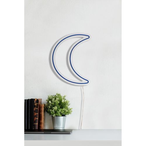 Crescent - Blue Blue Decorative Plastic Led Lighting slika 5
