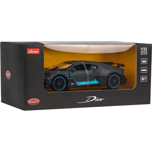 Rastar metalni Bugatti Divo 1:32 crni slika 1