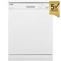 Vox LC20E Mašina za pranje sudova, 12 kompleta, Širina 60 cm, Bela boja