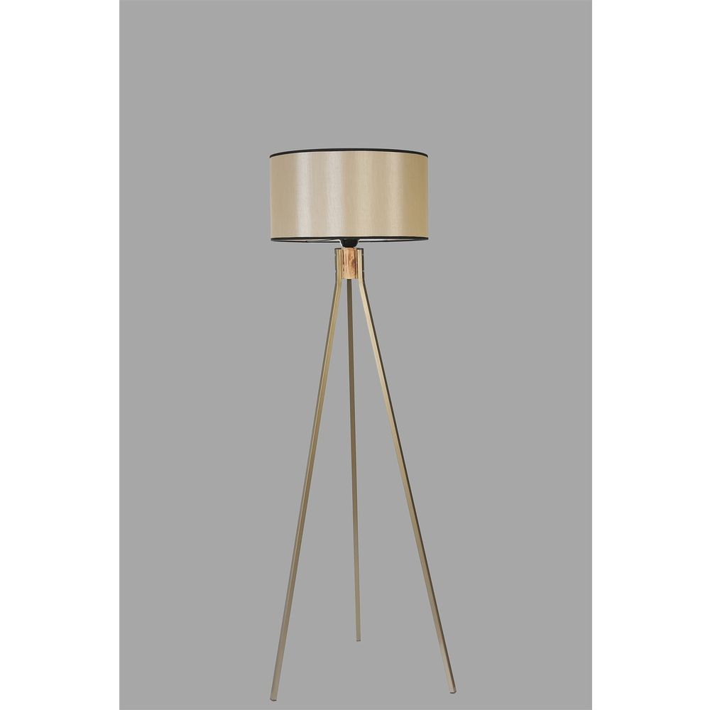Podna lampa Fisco Tripod –  boje zlatna i crna slika 4