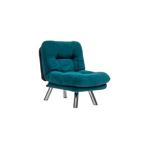 Atelier Del Sofa Fotelja na razvlačenje, Petrol Green, Misa Small Solo - Petrol Green slika 4