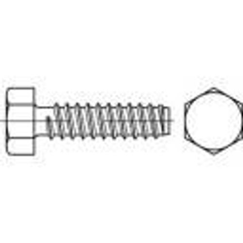 TOOLCRAFT 144624 vijci s šesterokutnom glavom za lim 6.3 mm 16 mm vanjski šesterokutni DIN 7976 čelik galvansko pocinčani 250 St. slika 1