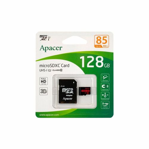 APACER microSD 128GB Class 10 Adapter slika 1