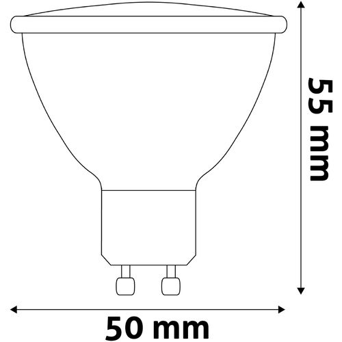 Avide LED RC sijalica GU10 RGB 230lm 4.2W slika 2