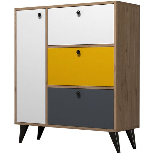 Bella 1804 Oak
White
Yellow
Anthracite Shoe Cabinet slika 4