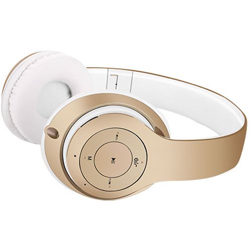 Xwave MX350 gold Bluetooth slušalice stereo sa mikrofonom v4.2/FM/microSD slika 2