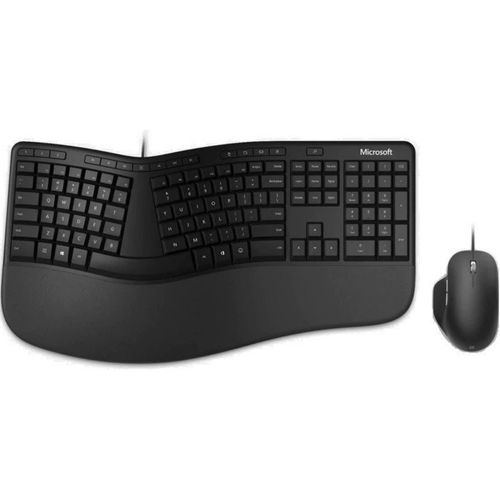 MICROSOFT RJU-00013 Ergonomic Black Komplet tastatura i miš slika 1
