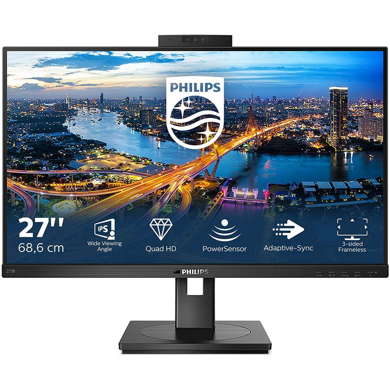 Philips 275B1H 27 “IPS QHD monitor z vgrajeno spletno kamero image