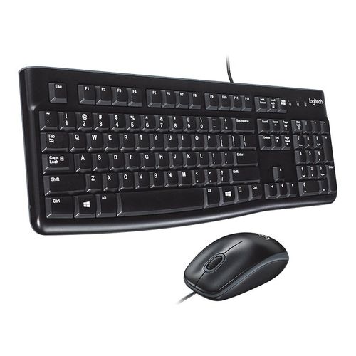 Logitech žičani combo set miš i tastatura MK120 - EER - US International layout_ slika 2