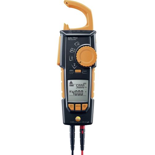 testo 770-2 strujne stezaljke, ručni multimetar  digitalni  CAT III 1000 V, CAT IV 600 V Zaslon (brojevi): 4000 slika 2