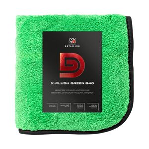 Mikrofiber Krpa za Detaljno Čišćenje X-Plush Zelena 840 g/m2 40x40 cm