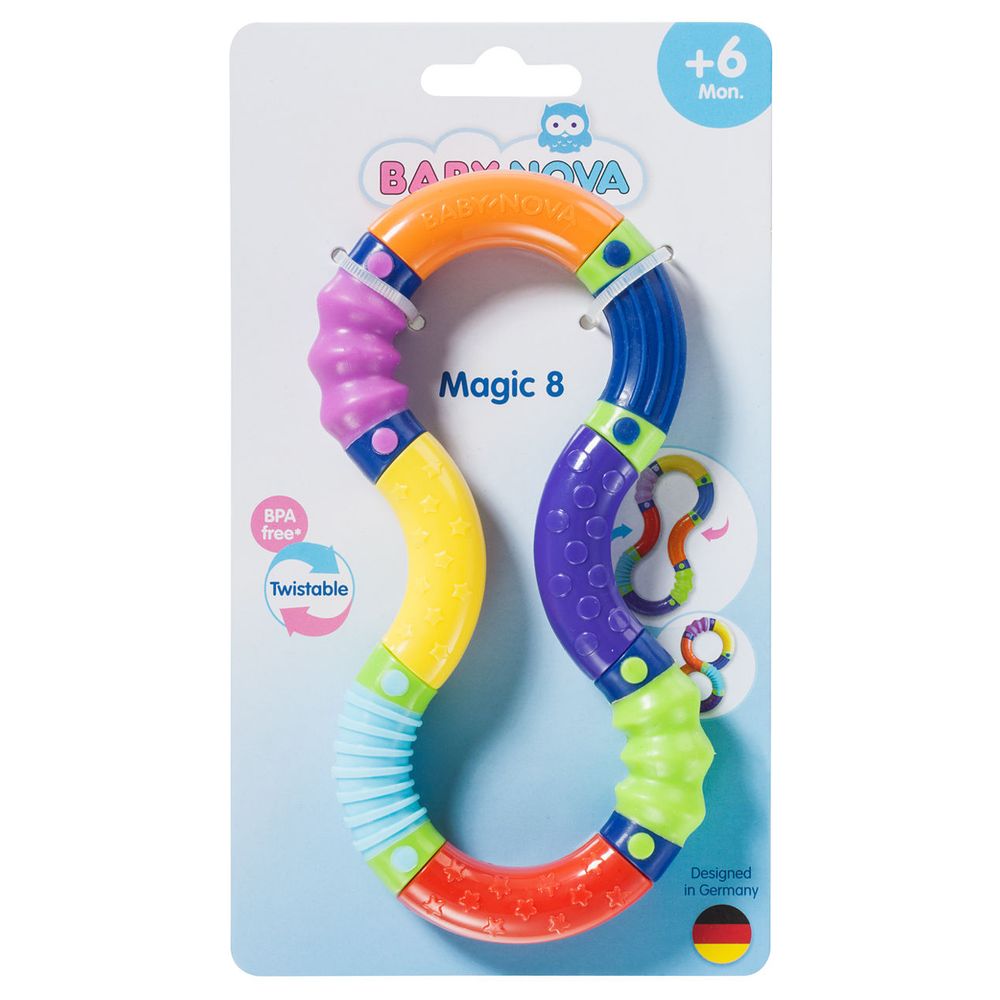 BABY NOVA Baby zvečka Magic Eight slika 2