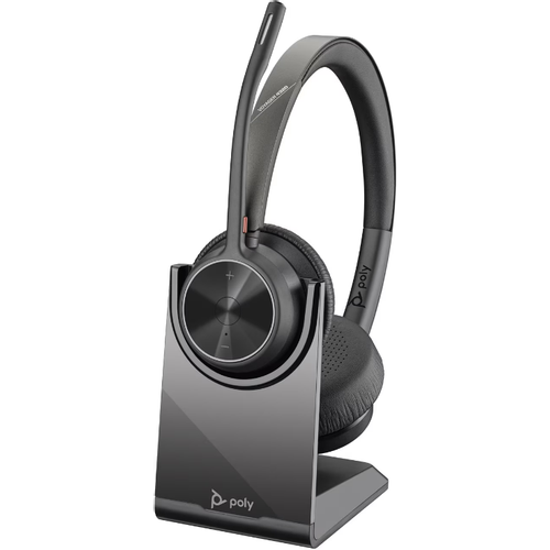 HP Poly Voyager 4320 USB-C Headset +BT700 dongle +Charging Stand, Black 77Z31AA slika 1