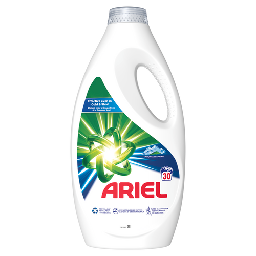 Ariel  tečni deterdžent za pranje veša Mountain Spring 1.5l,30 pranja slika 1