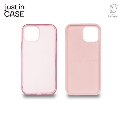 2u1 Extra case MIX paket PINK za iPhone 13 Mini slika 2