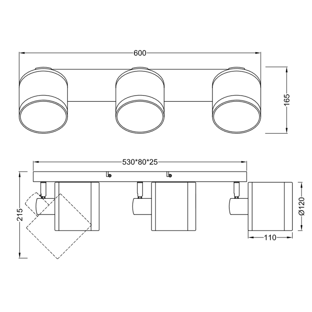 DAVOS/2 SPOT LAMPA slika 4