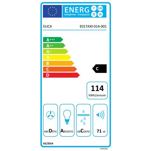 Elica Elibloc HT GR A/60 napa 60cm slika 5