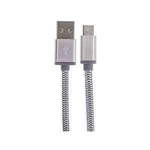 Alpha Star Micro USB 1.2M M-PL-G Kabl,USB na Micro USB,muški-muški,upleten