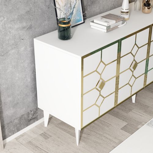 Cagla - White, Gold White
Gold Console slika 5