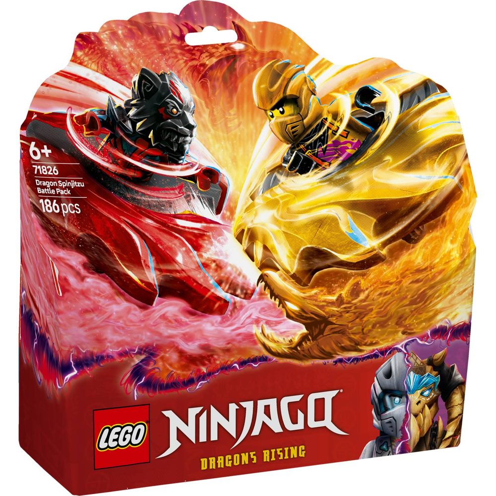LEGO 71826 Bojni komplet za zmajski Spinjitzu slika 1