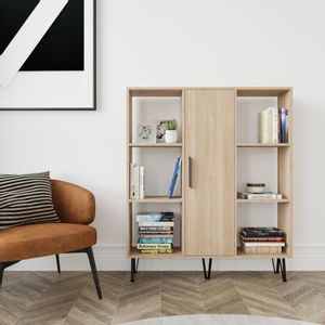 Peoria - Oak Oak Bookshelf