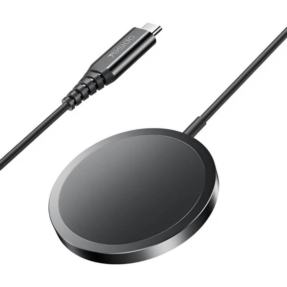 Bežični MagSafe punjač Yesido DS21 15W 1.67A crni slika 1